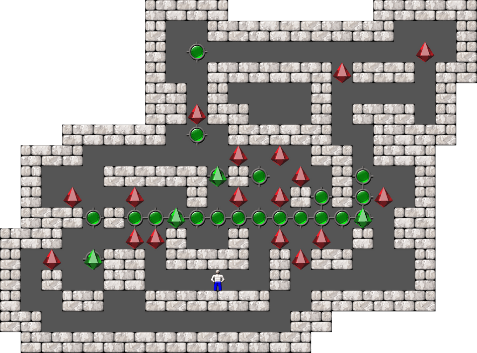 Sokoban David W. Skinner Arranged level 181